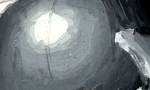 Akrylzeichnung Illustration Friedrichshain