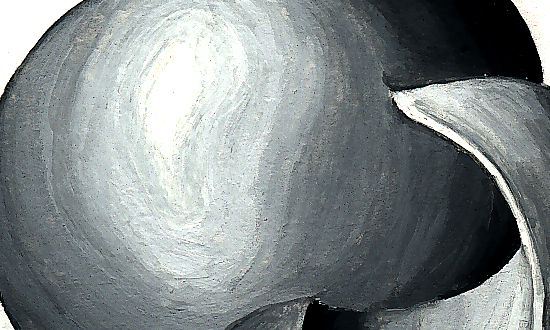 Akryl Zeichnung Schnecke Berlin modomoove