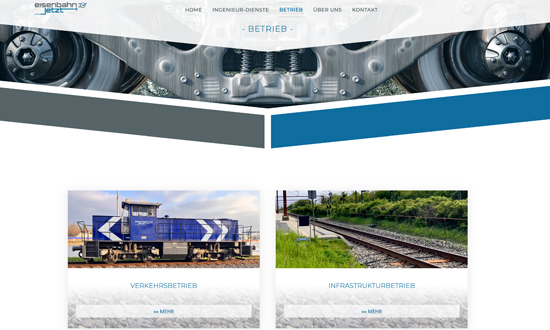 Webdesign aus Berlin Eisenbahn